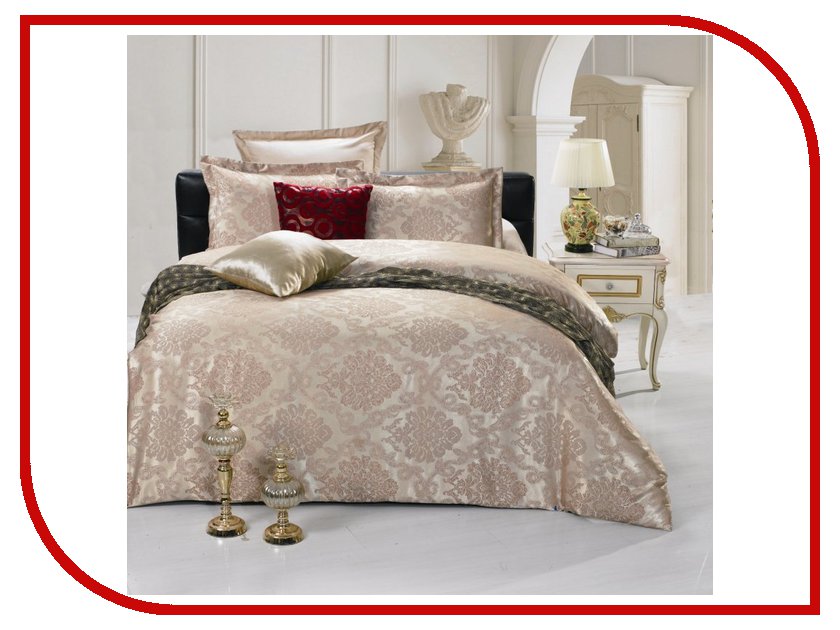 фото Постельное белье Valtery JC-19 Комплект 2 спальный Сатин + жаккард