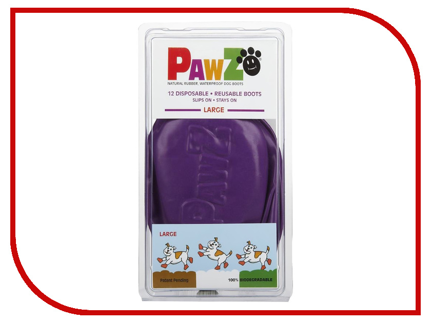 фото PawZ Обувь для собак Лапушки L