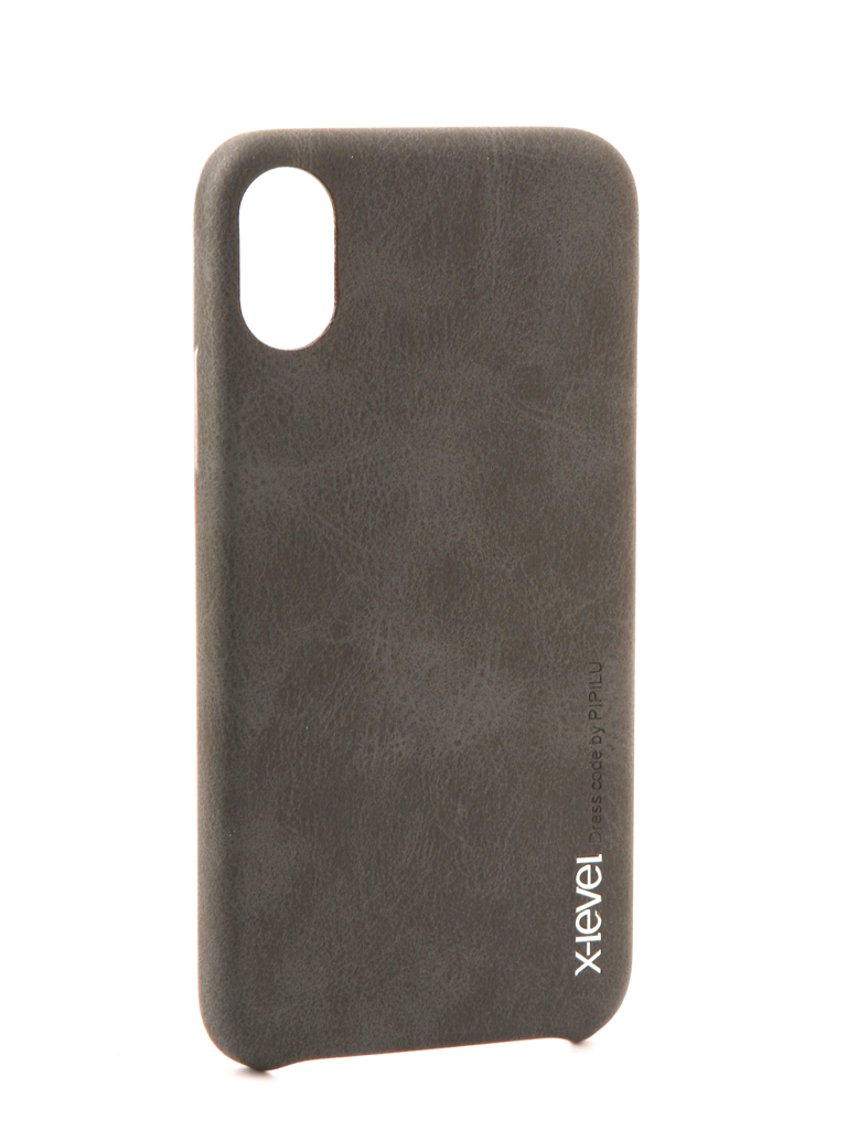 Аксессуар Чехол X-Level Vintage для APPLE iPhone X Black 15425