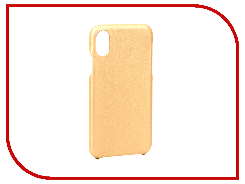 фото Аксессуар Чехол G-Case Slim Premium для APPLE iPhone X Gold GG-894