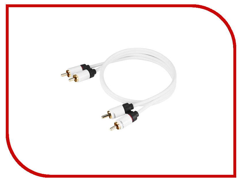 все цены на Аксессуар Real Cable 2RCA-1 1m онлайн