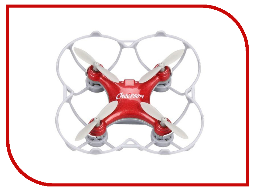Квадрокоптеры Квадрокоптер Cheerson CX-10SE Red