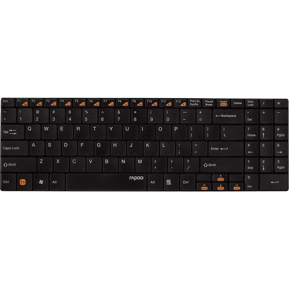 Rapoo Клавиатура беспроводная Rapoo E9070 Black USB