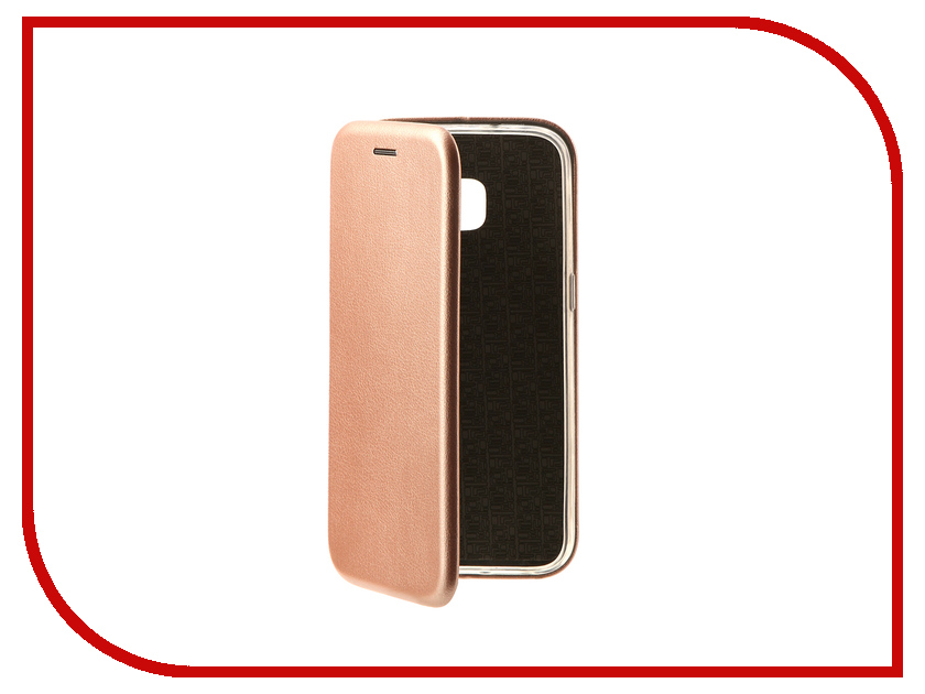 для Samsung Аксессуар Чехол-книга Samsung Galaxy S7 Innovation Book Pink Gold 10528