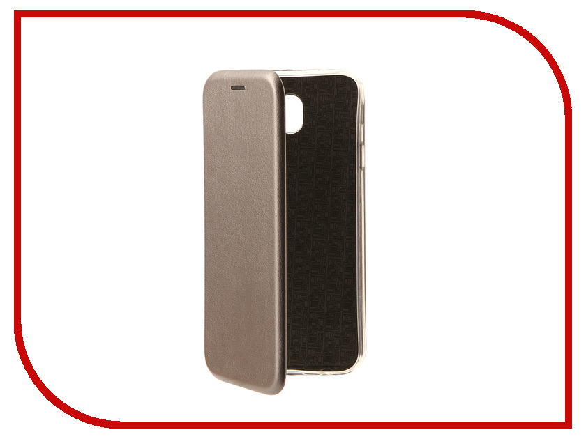 фото Аксессуар Чехол-книга Samsung Galaxy J7 2017 J730F Monsterskin Book Silver 10522