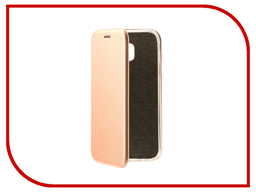 фото Аксессуар Чехол-книга Samsung Galaxy J3 2017 J330F Monsterskin Book Pink Gold 10509