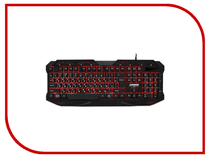 все цены на Клавиатура CBR KB 868 Armor USB онлайн