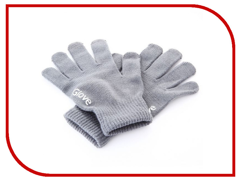 фото Теплые перчатки для сенсорных дисплеев iGlove M Light-Grey 0L-00034662