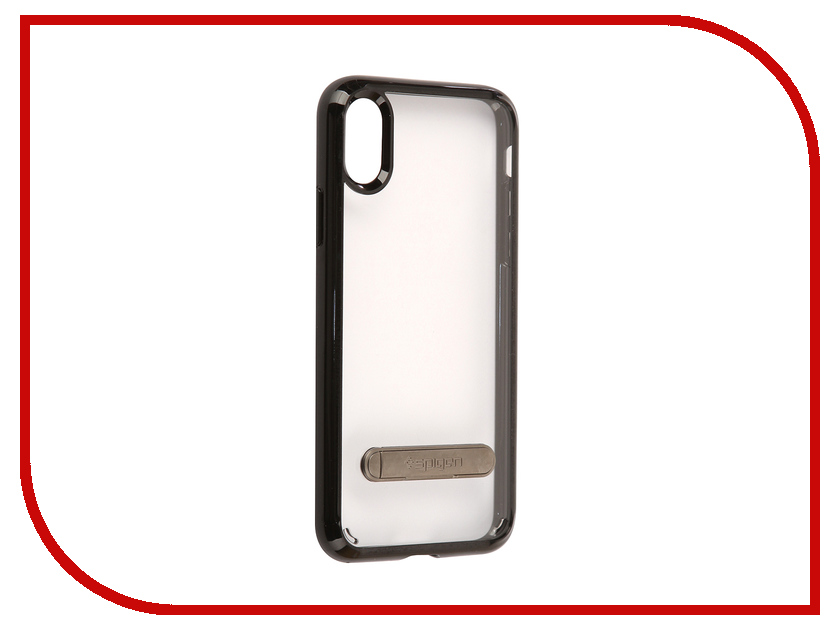 фото Аксессуар Чехол Spigen Ultra Hybrid S для APPLE iPhone X Ultra-Black 057CS22134