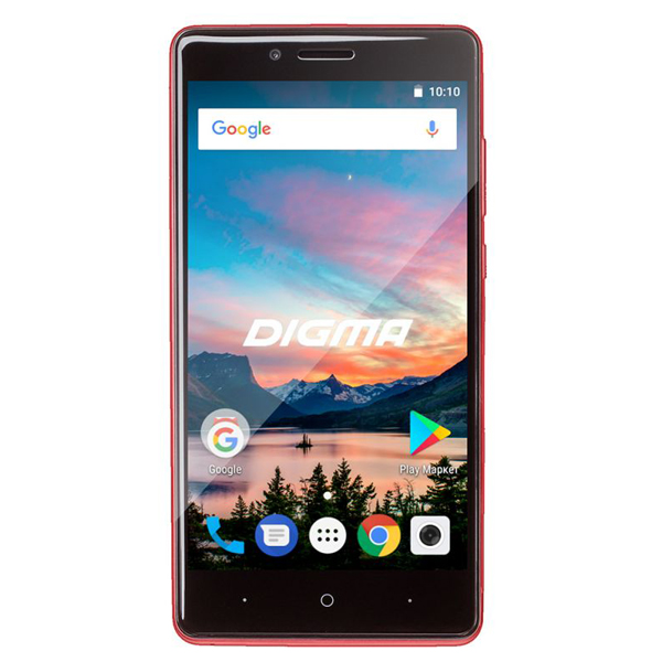 Сотовый телефон Digma HIT Q500 3G Dark Red