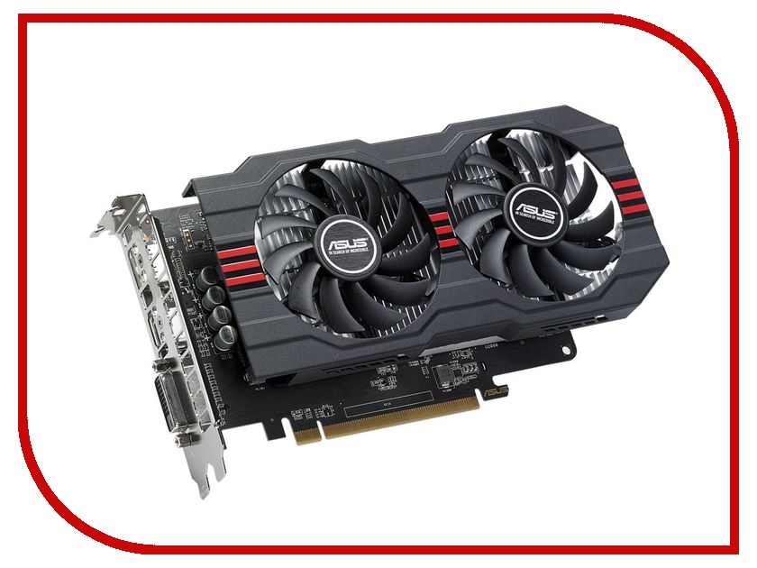 Видеокарта ASUS Radeon RX 560 1149Mhz PCI-E 3.0 4096Mb 6000Mhz 128 bit DP DVI HDMI HDCP RX560-O4G-EVO
