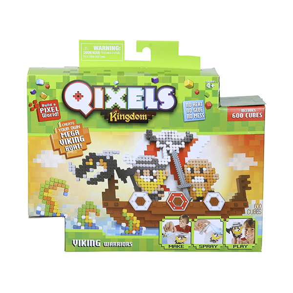Набор Qixels Королевство Викинги 87036