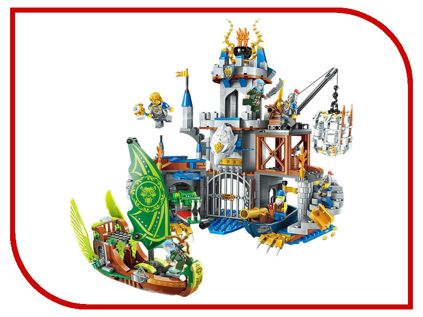 Конструктор Enlighten Brick The War of Glory 2315 Casle - Silver Hawk 656 дет. 243959 конструктор enlighten brick creation of the gods 2201 скутер 146 дет 242692
