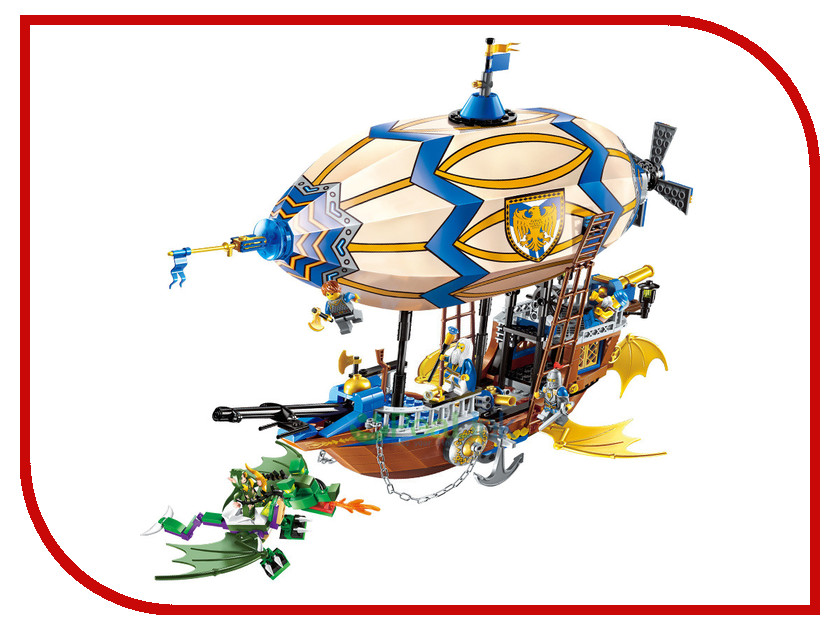 Конструктор Enlighten Brick The War of Glory 2316 Vessel Glory 669 дет. 243960 конструктор enlighten brick creation of the gods 2201 скутер 146 дет 242692