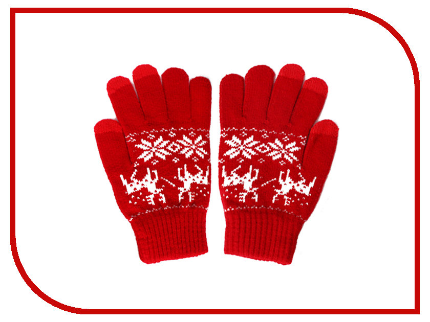 фото Теплые перчатки для сенсорных дисплеев iGloves P2 Red Deer