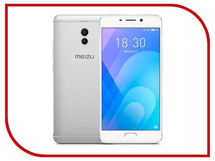 Сотовый телефон Сотовый телефон Meizu M6 Note 3/32GB Silver