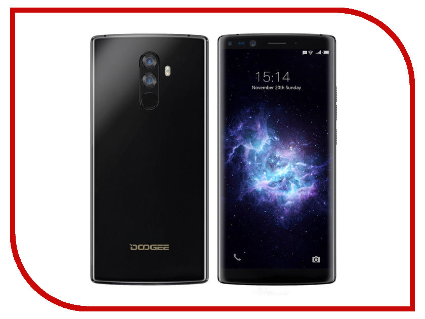 все цены на Сотовый телефон DOOGEE Mix 2 64GB Black онлайн