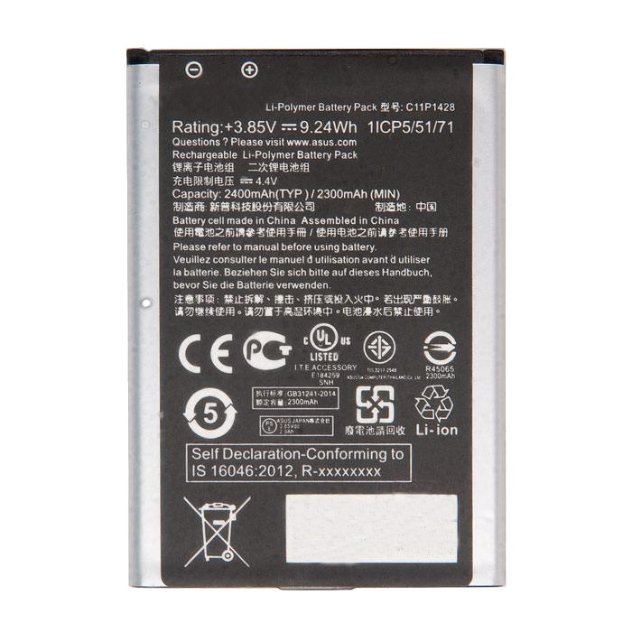 Аккумулятор RocknParts Zip для Asus ZenFone 2 Laser ZE500KL C11P1428 513407
