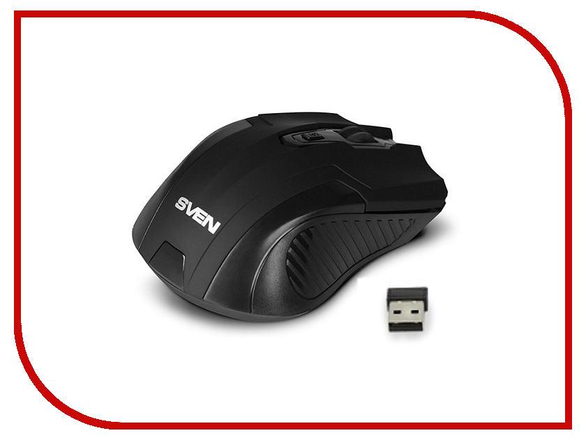 все цены на Мышь Sven RX-355 Wireless Black SV-014452 онлайн