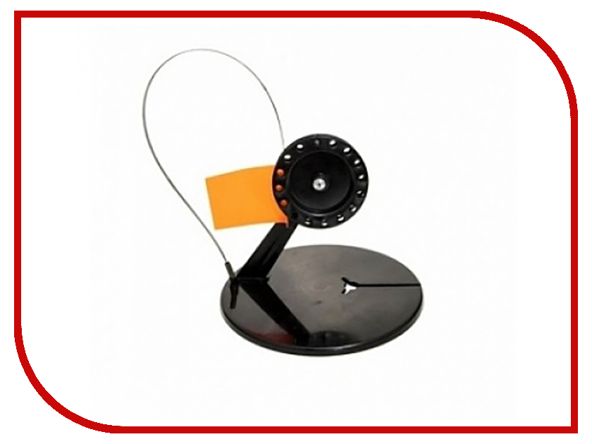 фото Аксессуар Жерлица Три Кита с угловой стойкой с черной катушкой d-60mm (10шт) в сумке 0128406
