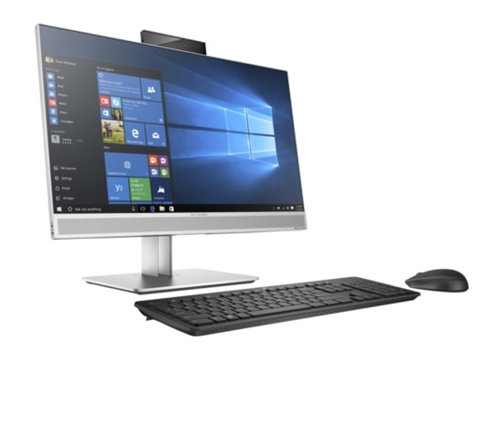 Моноблок HP EliteOne 800 G3 Silver 1KA70EA (Intel Core i5-7500 3.4 GHz/4096Mb/500Gb/DVD-RW/Intel HD Graphics/Cam/23.8/1920x1080/Windows 10 Pro 64-bit)