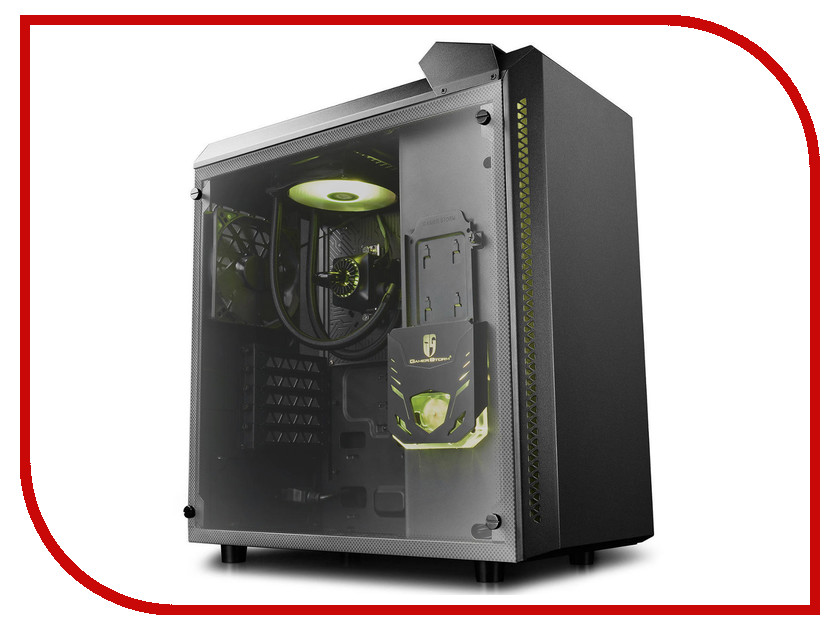 Корпуса Baronkase Liquid Корпус DeepCool Baronkase Liquid DP-MATX-BNKSBK-LQD