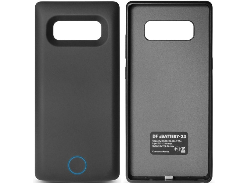 Аксессуар Чехол-аккумулятор DF для Samsung Galaxy Note 8 6500mAh sBattery-23 Black, sBattery-23
Аксессуар Чехол-аккумулятор DF для Samsung Galaxy Note 8 6500mAh sBattery-23 Black, sBattery-23