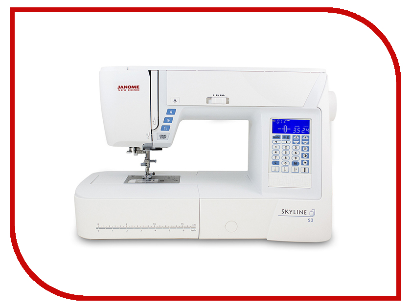 Skyline S3 Швейная машинка Janome Skyline S3 White