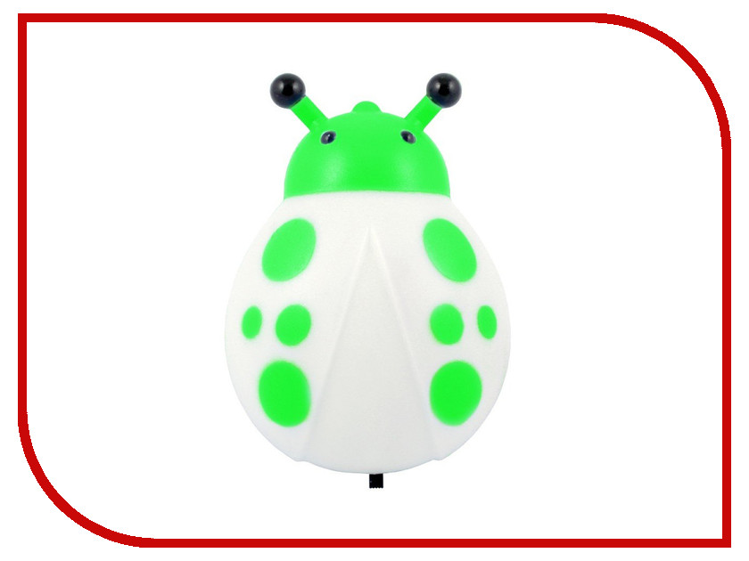 Светильник СТАРТ Жук 1Led Green 8664