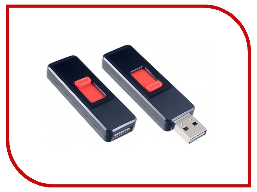 USB Flash Drive (флешка) S03 PF-S03B016  USB Flash Drive 16Gb - Perfeo S03 Black PF-S03B016