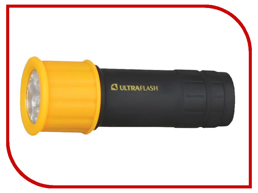 фото Фонарь UltraFlash LED15001-B Yellow-Black 10480