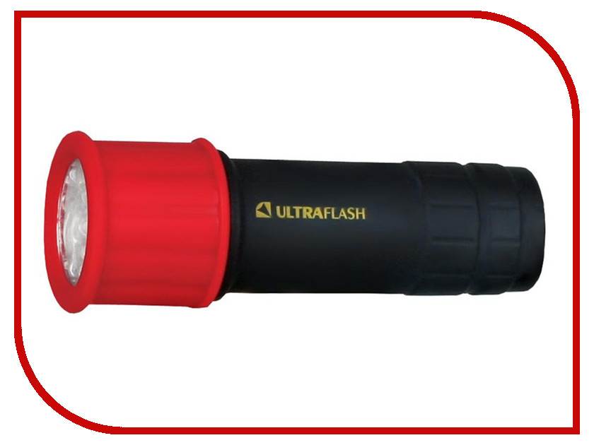 Здесь можно купить LED15001-A  Фонарь UltraFlash LED15001-A Red-Black 10479 