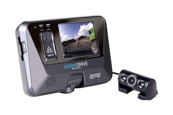 Visiondrive - Видеорегистратор Visiondrive VD-8000 HDS с двумя камерами