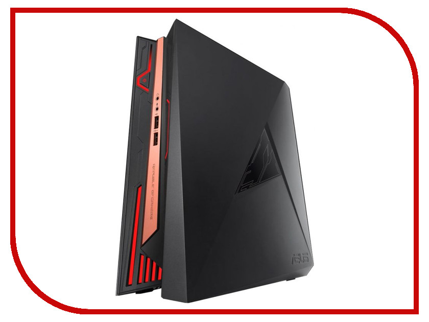 Компьютеры GR8 II T113M Настольный компьютер ASUS ROG GR8 II T113M 90MS00X1-M01130 (Intel Core i5-7400 3.0 GHz/8192Mb/1000Gb + 128Gb SSD/nVidia GeForce GTX 1060 3072Mb/DOS)