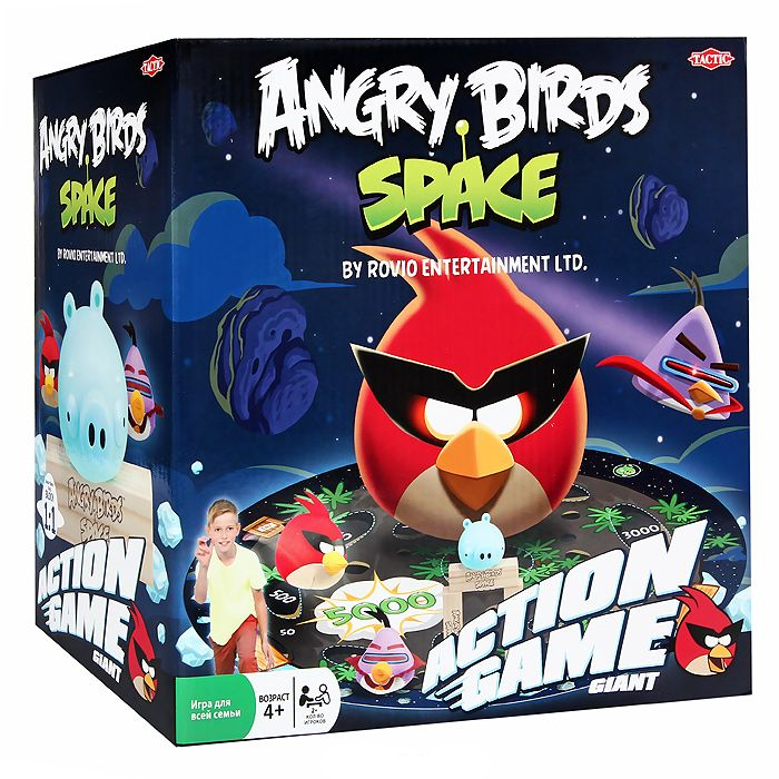 Настольная игра Tactic Angry Birds Космос 40833N