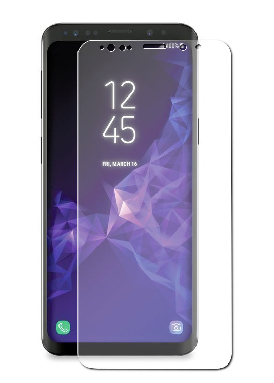 Аксессуар Защитное стекло Samsung Galaxy S9 3D Onext Transparent 41590