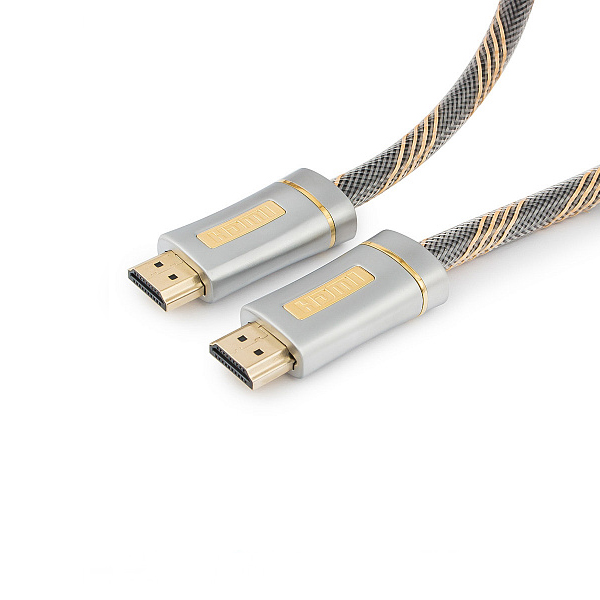 Аксессуар Gembird Cablexpert Platinum HDMI M/M v2.0 1.8m CC-P-HDMI02-1.8M аксессуар gembird cablexpert toslink 2xodt m m 10m cc opt 10m