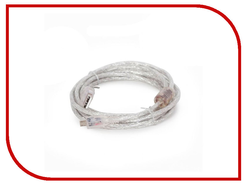 Аксессуар Gembird Cablexpert Pro USB 2.0 AM/microBM 1.8m Transparent CCP-mUSB2-AMBM-6-TR
Аксессуар Gembird Cablexpert Pro USB 2.0 AM/microBM 1.8m Transparent CCP-mUSB2-AMBM-6-TR
