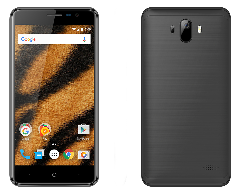Сотовый телефон Vertex Impress Tiger LTE Black