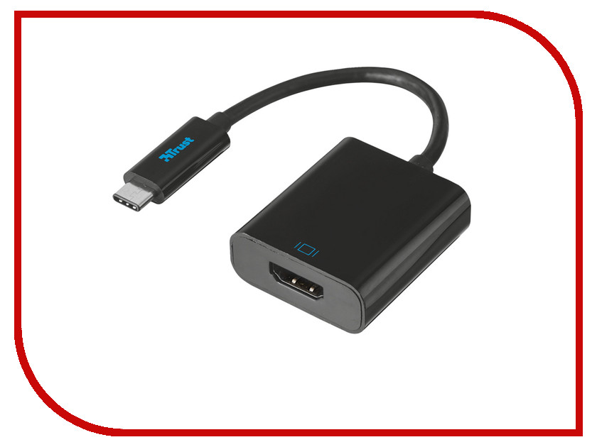 Аксессуар Trust USB-C TO HDMI Adapter 21011