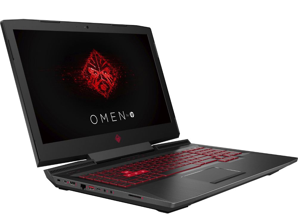 Ноутбук HP Omen 17-an006ur 1ZB14EA (Intel Core i5-7300HQ 2.5 GHz/6144Mb/1000Gb/DVD-RW/nVidia GeForce GTX 1050 4096Mb/Wi-Fi/Cam/17.3/1920x1080/Windows 10 64-bit)