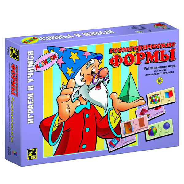 Настольная игра Step Puzzle Геометрические формы 76005