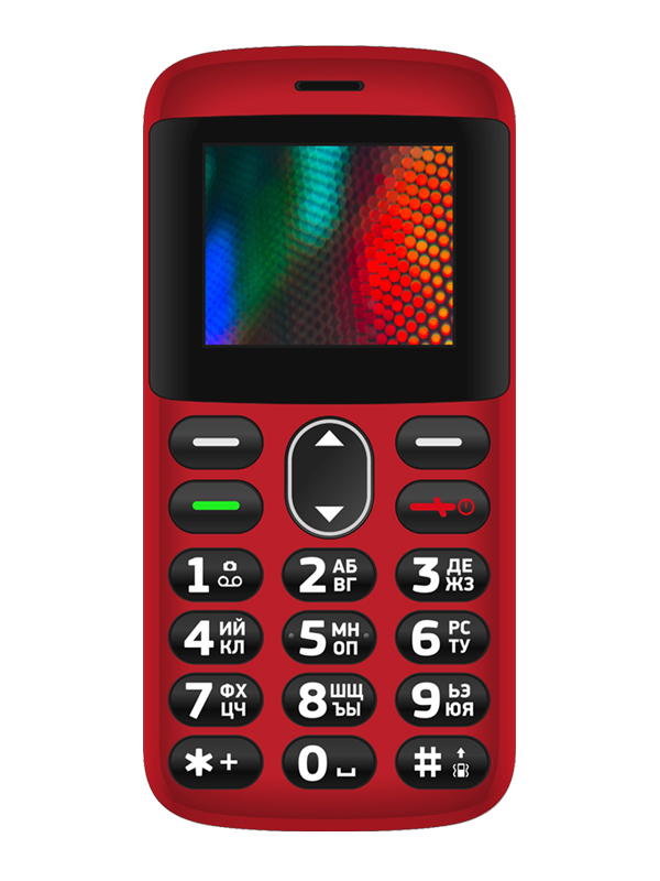 Сотовый телефон Vertex C311 Red
