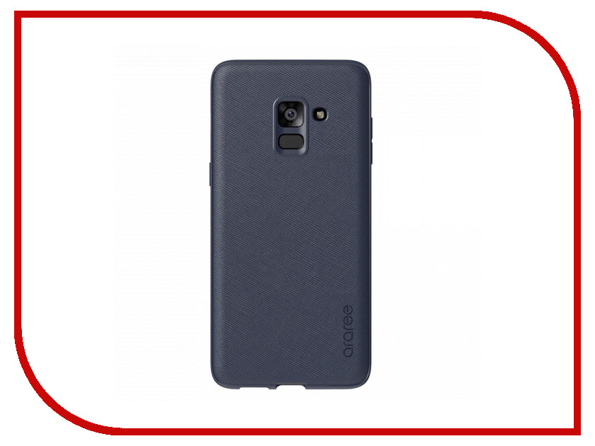 для Samsung GP-A730KDCPBIB Аксессуар Чехол Samsung Galaxy A8 Plus 2018 Araree Airfit Prime Dark Blue GP-A730KDCPBIB