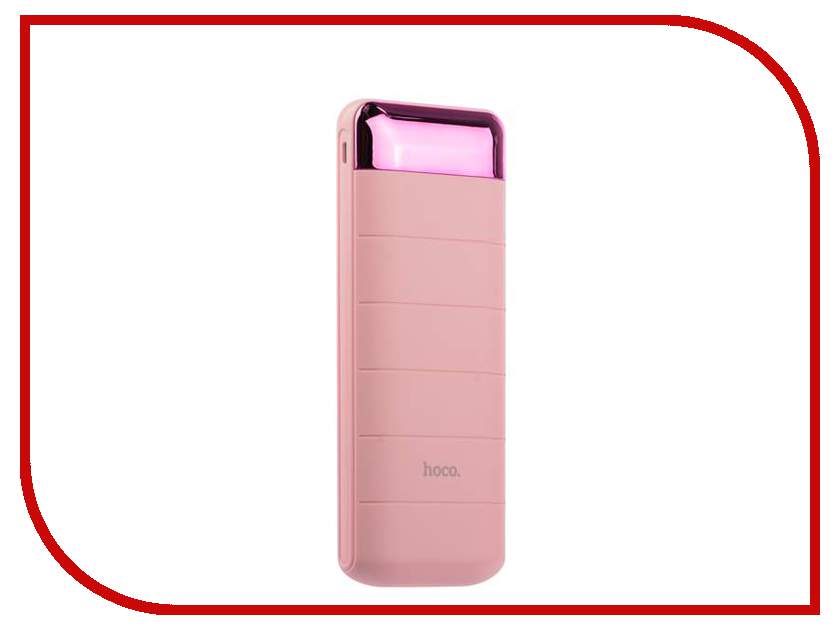 мобильные, внешние аккумуляторы B29A Аккумулятор HOCO B29A Domon 15000mAh Pink