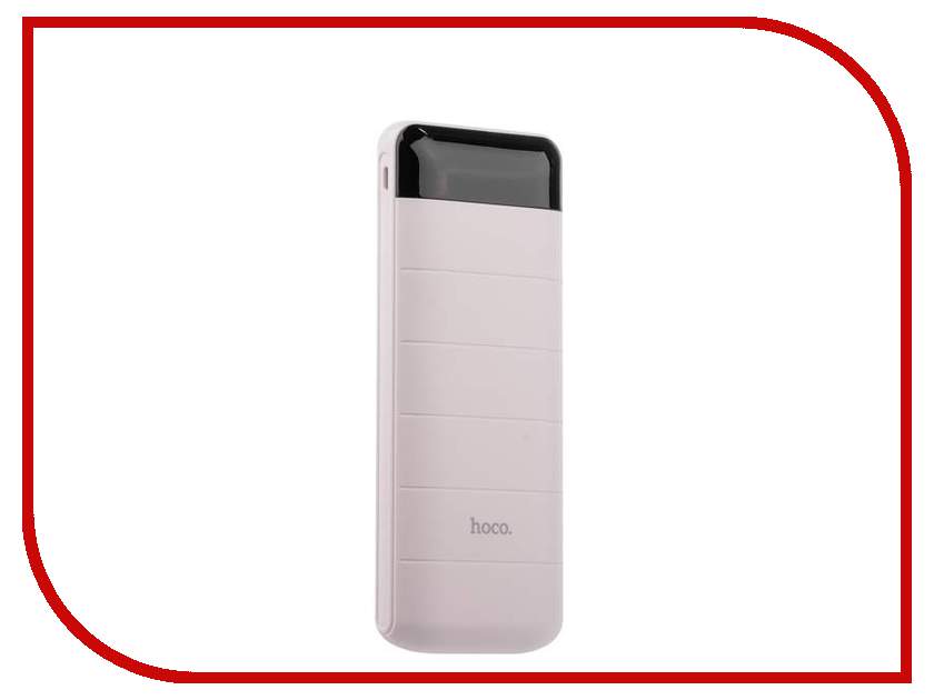 мобильные, внешние аккумуляторы B29A Аккумулятор HOCO B29A Domon 15000mAh White