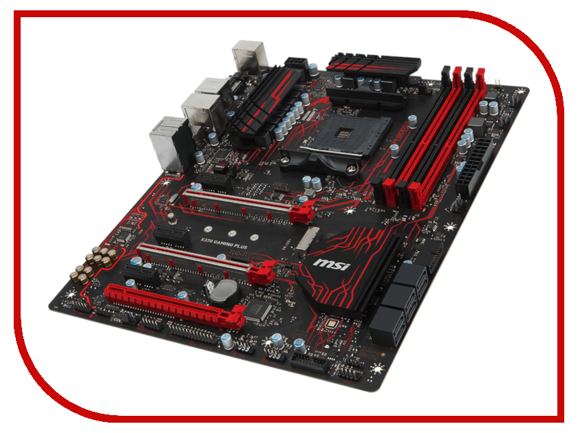 Материнские платы X370 Материнская плата MSI X370 GAMING PLUS