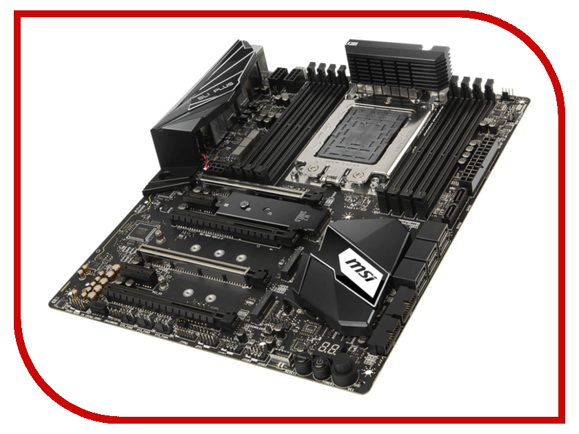 Материнские платы X399 Материнская плата MSI X399 SLI PLUS