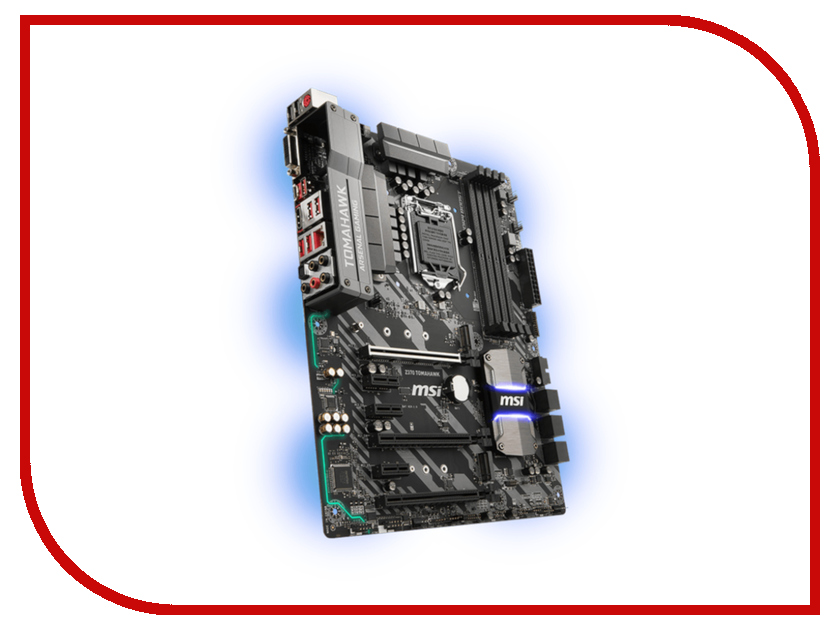 Материнские платы Z370 Материнская плата MSI Z370 TOMAHAWK