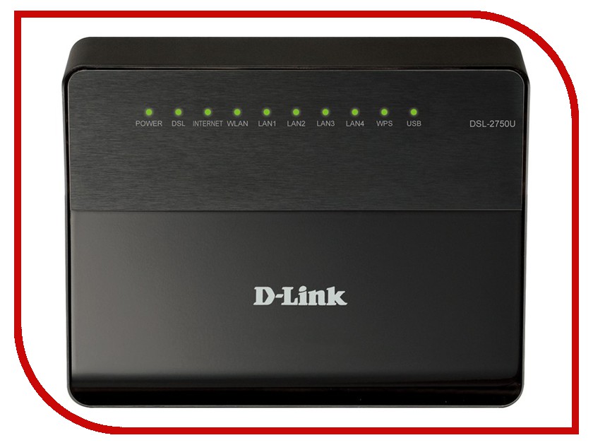 фото Wi-Fi роутер D-Link DSL-2750U/NRU/C/B1A/T2A/RA/U2A